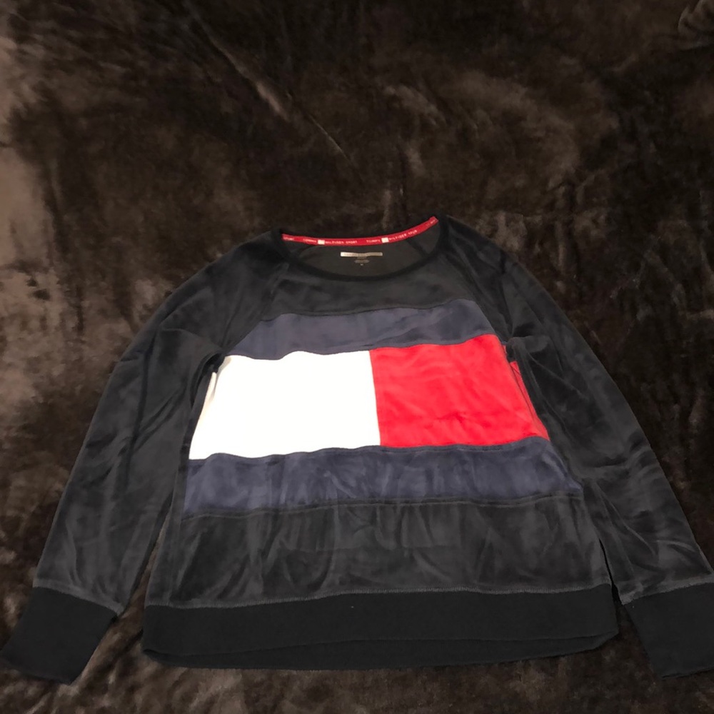 Tommy Hilfiger Sport velvet sweater
